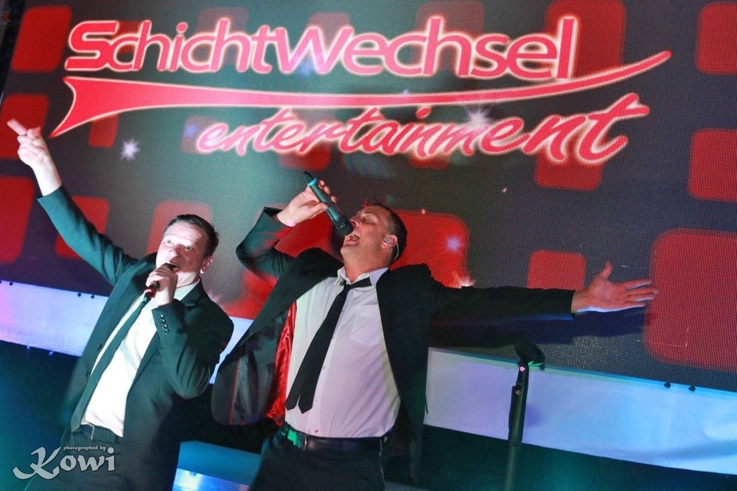 Bühnenauftritt – LED-Wand Schichtwechsel